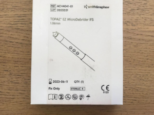 Single-use sterile surgical accessory used in general or orthopedic procedures.